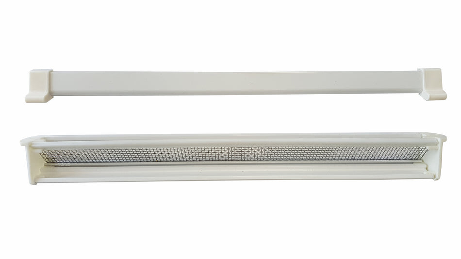 Aluminium Slot/Trickle Vent 275mm White