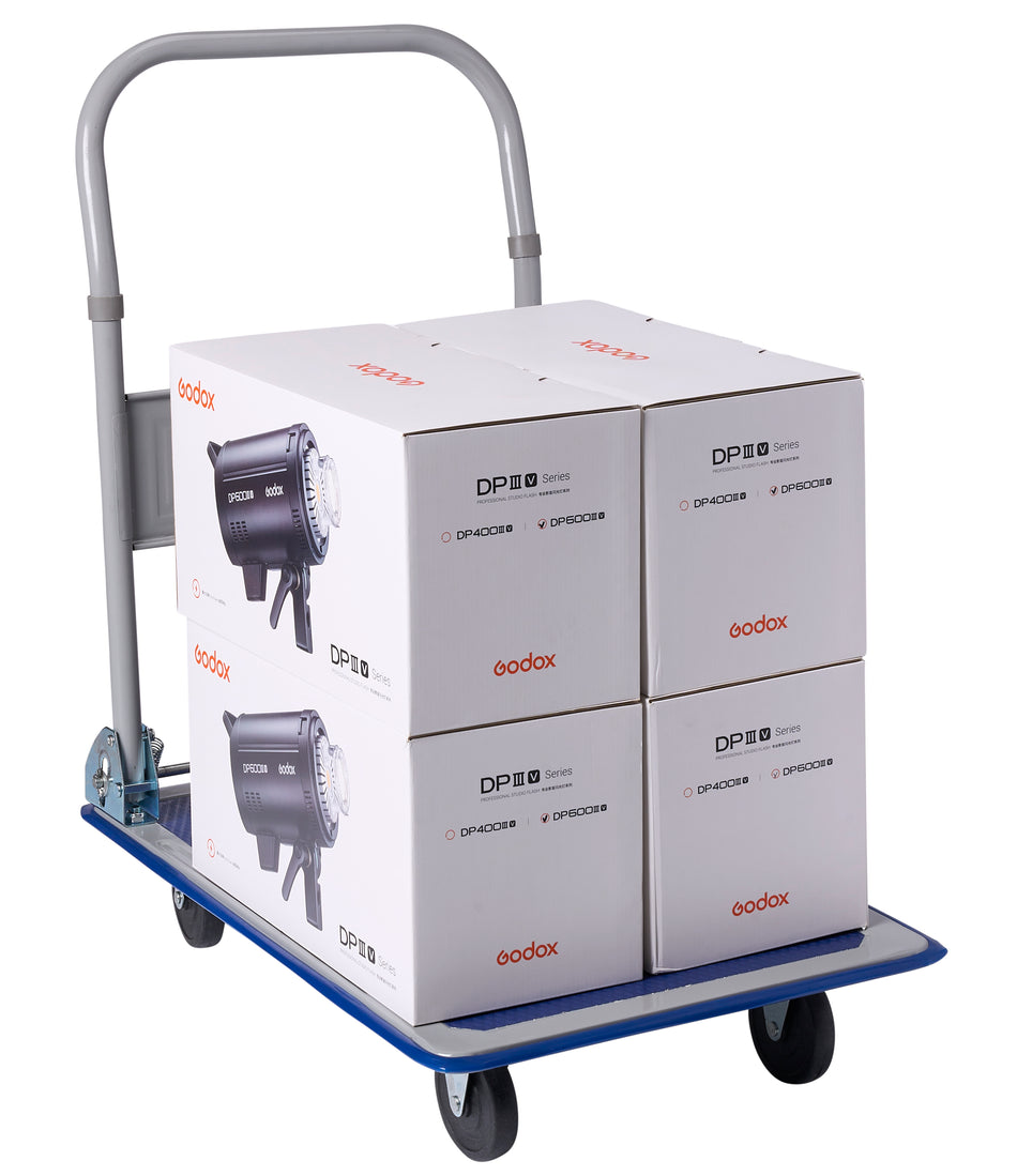 Small Platform Cart Retractable 150kg