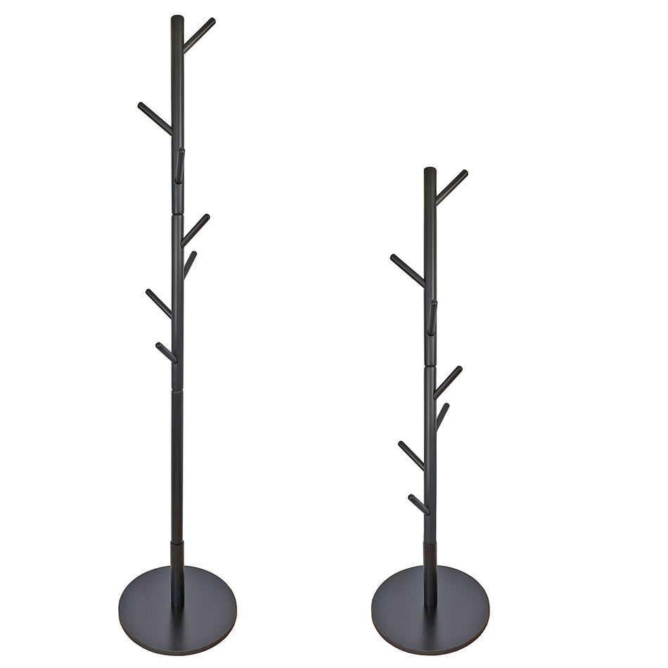 Coat Stand  -  Black Tree  -  Round Base FSC100%